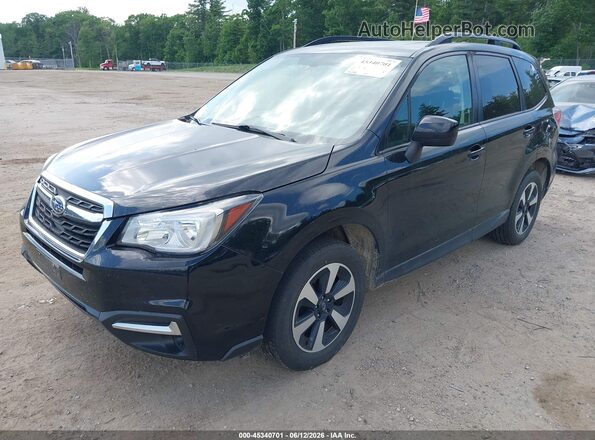 JF2SJAEC1HH515487 2017 SUBARU FORESTER Black Przód lewy