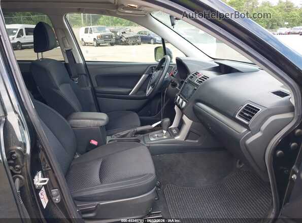 JF2SJAEC1HH515487 2017 SUBARU FORESTER Black Widok wnętrza z przodu