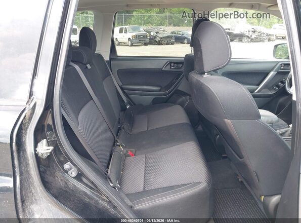 JF2SJAEC1HH515487 2017 SUBARU FORESTER Black Widok naklejki z numerem VIN
