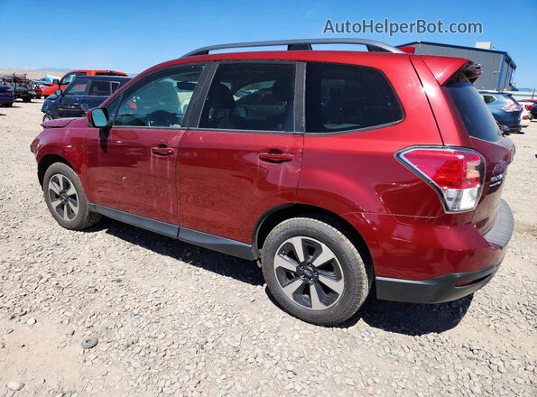 JF2SJAEC2HH441965 2017 SUBARU FORESTER Бордовый Задняя левая четверть