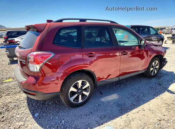 JF2SJAEC2HH441965 2017 SUBARU FORESTER Бордовый Задняя правая четверть
