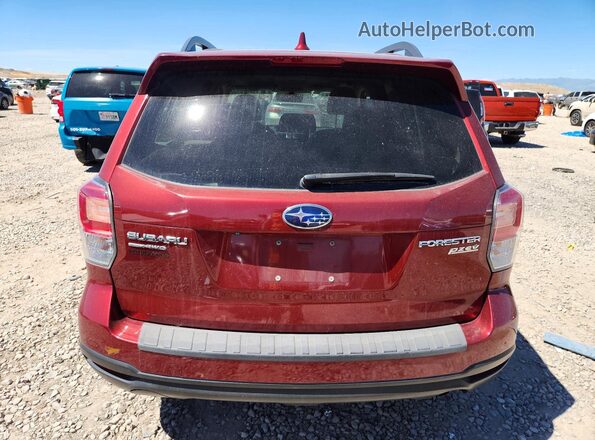 JF2SJAEC2HH441965 2017 SUBARU FORESTER Бордовый Вид сзади