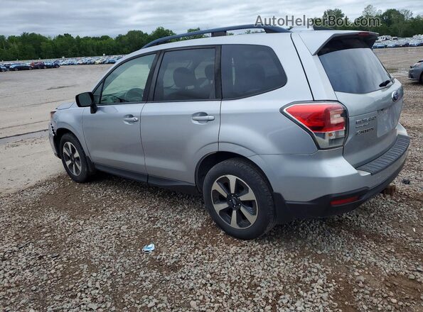 JF2SJAEC2HH442713 2017 SUBARU FORESTER Silver Trasero izquierdo