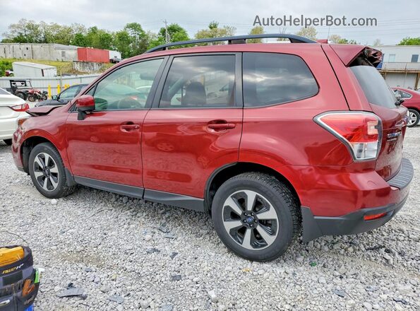 JF2SJAEC2HH478627 2017 SUBARU FORESTER Burgundy უკანა მარცხენა