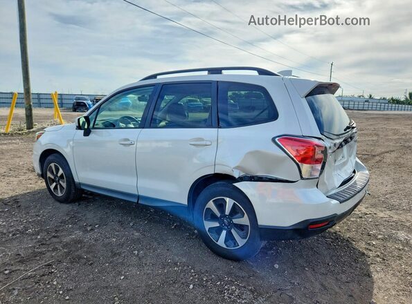JF2SJAEC2HH508449 2017 SUBARU FORESTER Белый Задняя левая четверть