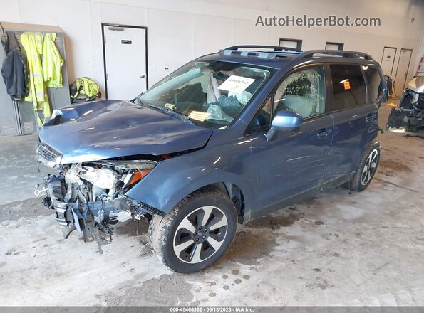 JF2SJAEC2HH518527 2017 SUBARU FORESTER Blue Vista tres cuartos delantera izquierda