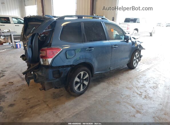 JF2SJAEC2HH518527 2017 SUBARU FORESTER Blue Trasero derecho
