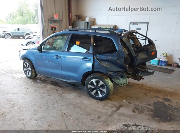 JF2SJAEC2HH518527 2017 SUBARU FORESTER Blue Vista frontal