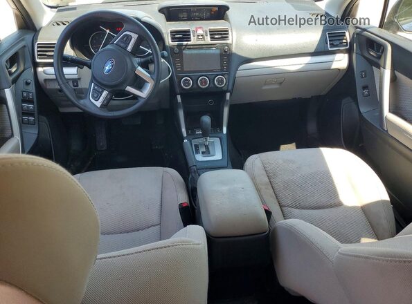 JF2SJAEC2HH534629 2017 SUBARU FORESTER Blue Dashboard view