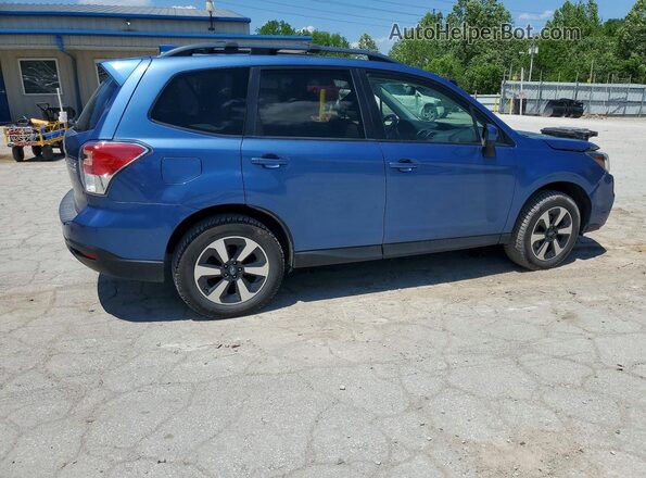 JF2SJAEC2HH534629 2017 SUBARU FORESTER Blue Rear right