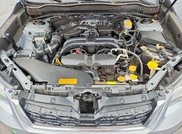 JF2SJAEC3HH401815 2017 SUBARU FORESTER Silver Engine compartment view
