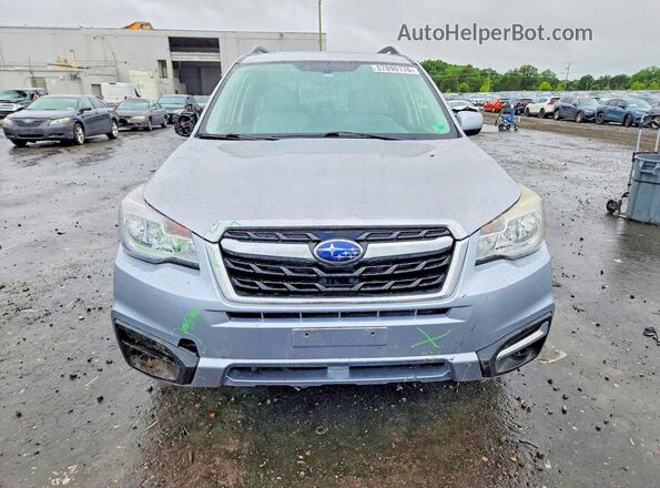 JF2SJAEC3HH401815 2017 SUBARU FORESTER Silver Front view
