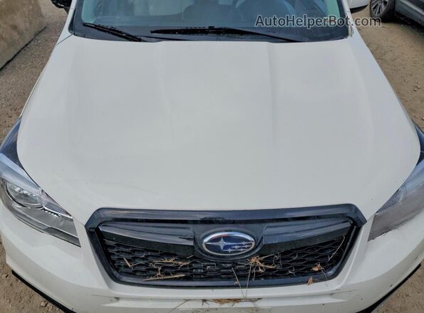 JF2SJAEC3JH569962 2018 SUBARU FORESTER White 