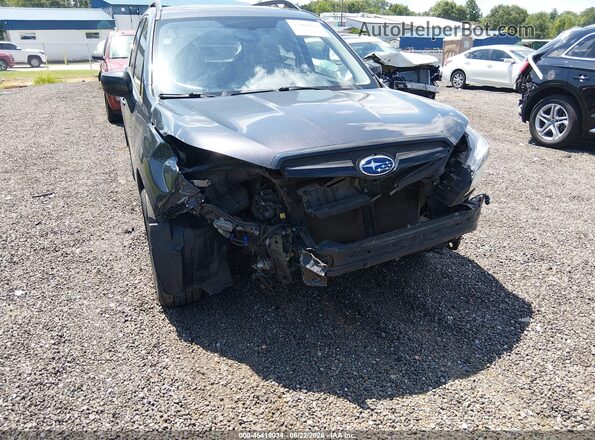 JF2SJAEC4HH523275 2017 SUBARU FORESTER Gray Front view