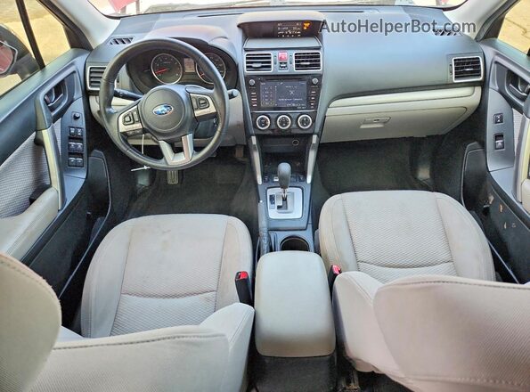 JF2SJAEC4JH422159 2018 SUBARU FORESTER Burgundy 