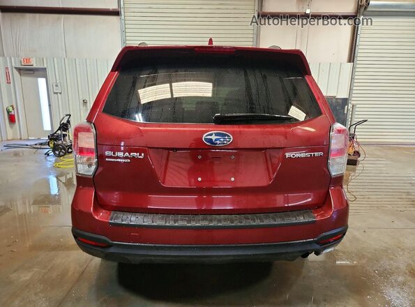 JF2SJAEC4JH422159 2018 SUBARU FORESTER Burgundy 