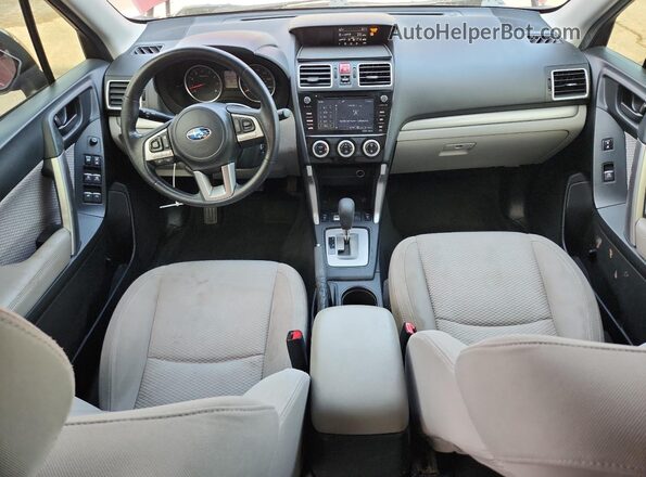 JF2SJAEC4JH422159 2018 SUBARU FORESTER Burgundy 
