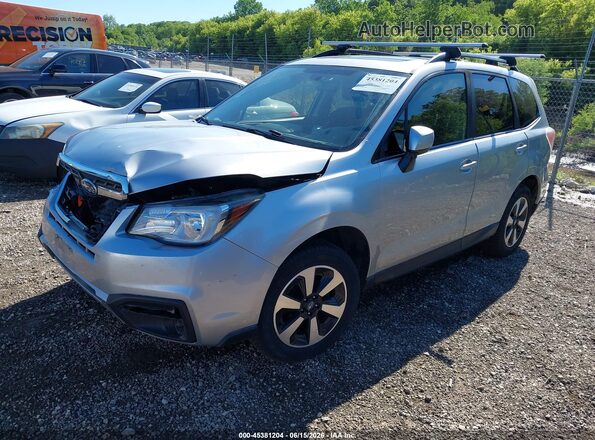 JF2SJAEC4JH434618 2018 SUBARU FORESTER Silver Передня ліва чверть
