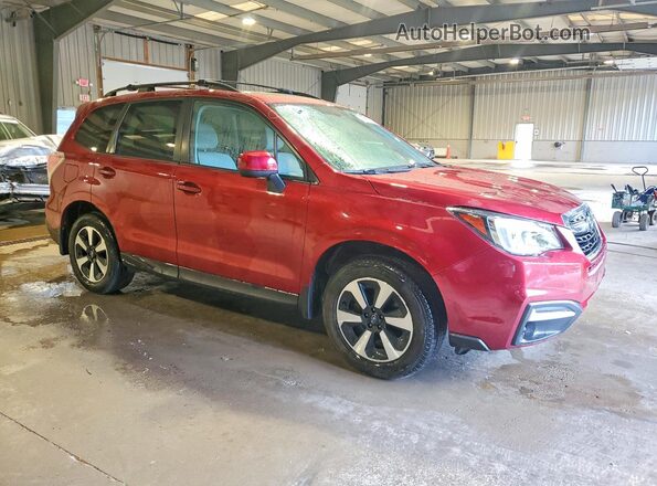 JF2SJAEC4JH537828 2018 SUBARU FORESTER Red 