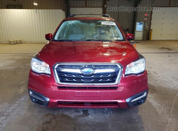 JF2SJAEC4JH537828 2018 SUBARU FORESTER Red 