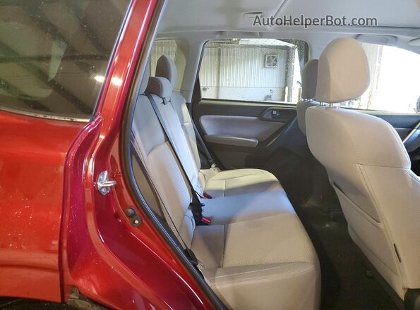 JF2SJAEC4JH537828 2018 SUBARU FORESTER Red 