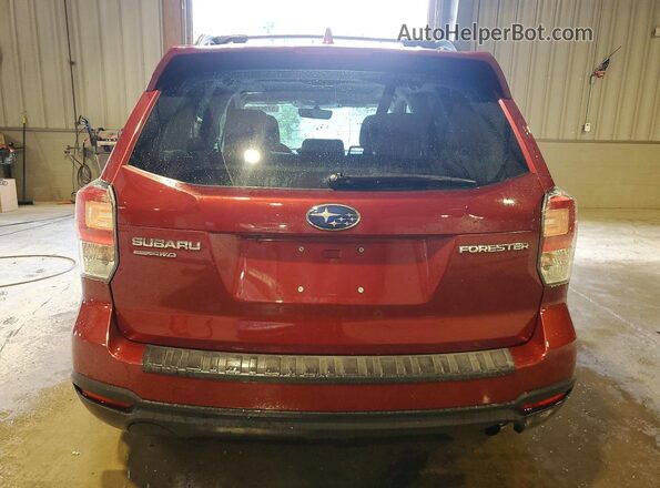 JF2SJAEC4JH537828 2018 SUBARU FORESTER Red 