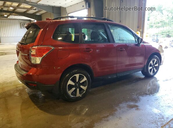 JF2SJAEC4JH537828 2018 SUBARU FORESTER Red 