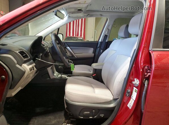 JF2SJAEC4JH537828 2018 SUBARU FORESTER Red 