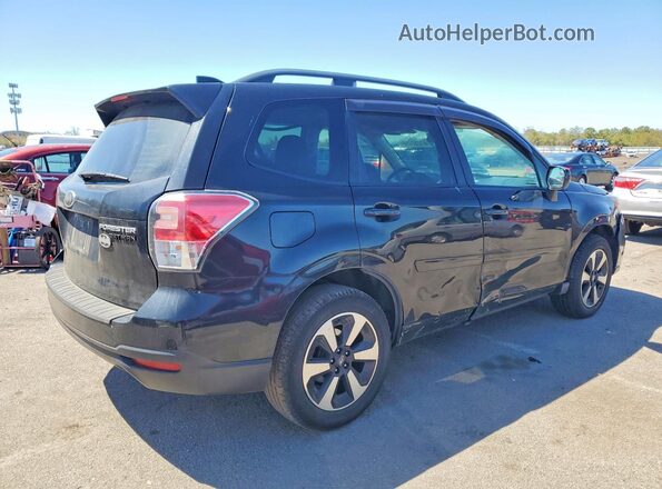 JF2SJAEC4JH542303 2018 SUBARU FORESTER Black Задня права чверть