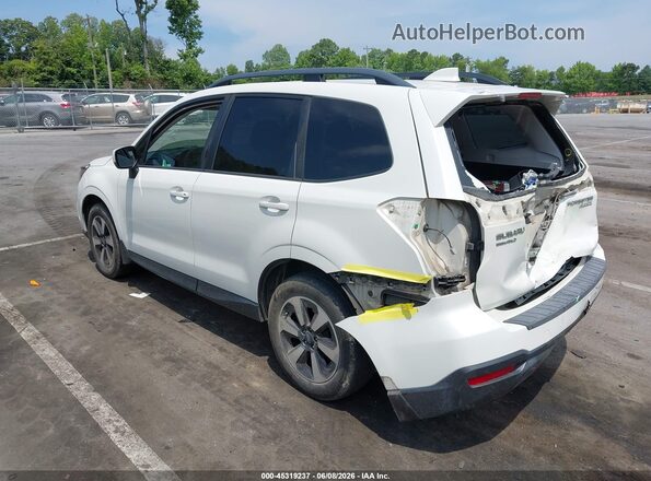 JF2SJAEC5HH441085 2017 SUBARU FORESTER White Rear left