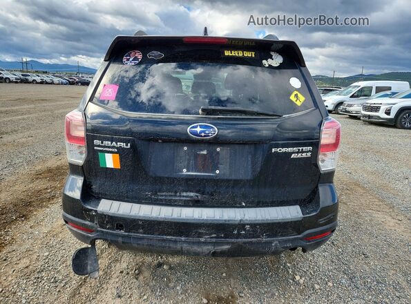 JF2SJAEC5HH521843 2017 SUBARU FORESTER Black Вид ззаду