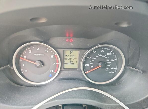 JF2SJAEC5HH521843 2017 SUBARU FORESTER Black Вид щитка приладів