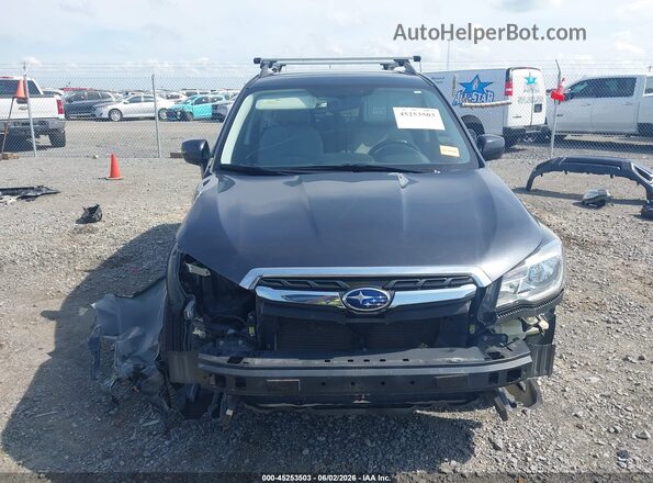 JF2SJAEC6HH477934 2017 SUBARU FORESTER Gray Rear interior view