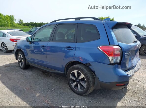 JF2SJAEC6JH455289 2018 SUBARU FORESTER Blue Հետևի ձախ