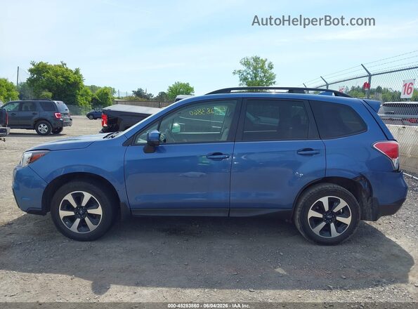 JF2SJAEC6JH455289 2018 SUBARU FORESTER Blue Սալոնի հետևի տեսք