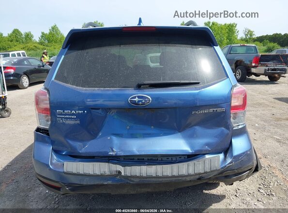 JF2SJAEC6JH455289 2018 SUBARU FORESTER Blue 