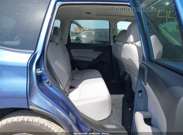 JF2SJAEC6JH455289 2018 SUBARU FORESTER Blue VIN կոդի պիտակի տեսք