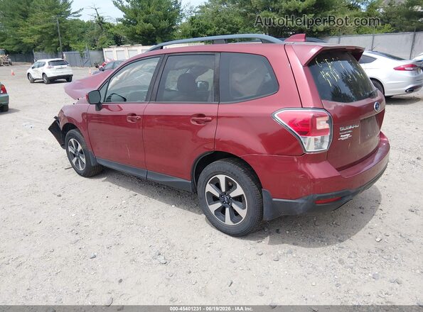 JF2SJAEC7HH400859 2017 SUBARU FORESTER Burgundy Задня ліва чверть