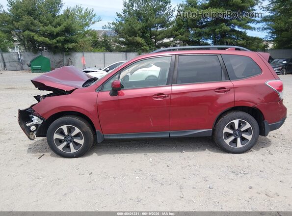 JF2SJAEC7HH400859 2017 SUBARU FORESTER Burgundy 