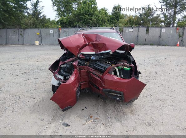 JF2SJAEC7HH400859 2017 SUBARU FORESTER Burgundy Вид задньої частини салону