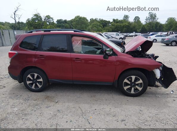 JF2SJAEC7HH400859 2017 SUBARU FORESTER Burgundy Панорамний вид салону 360°