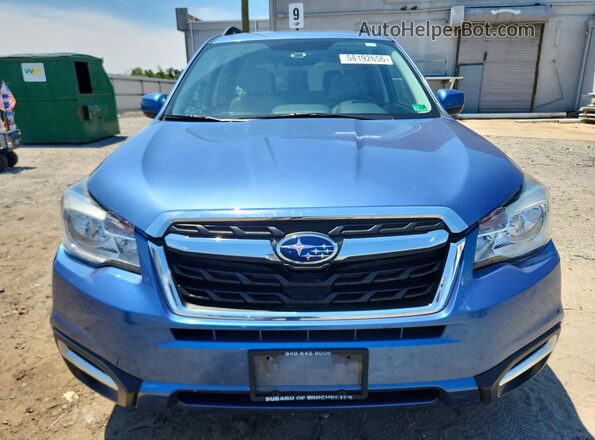 JF2SJAEC7HH549921 2017 SUBARU FORESTER Blue Դիմացի տեսք