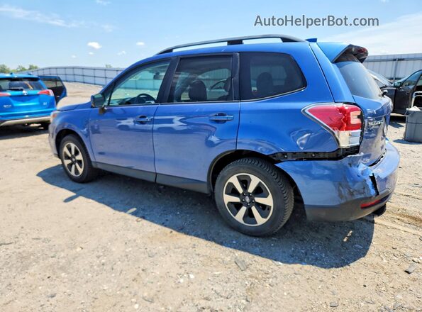 JF2SJAEC7HH549921 2017 SUBARU FORESTER Blue Հետևի ձախ