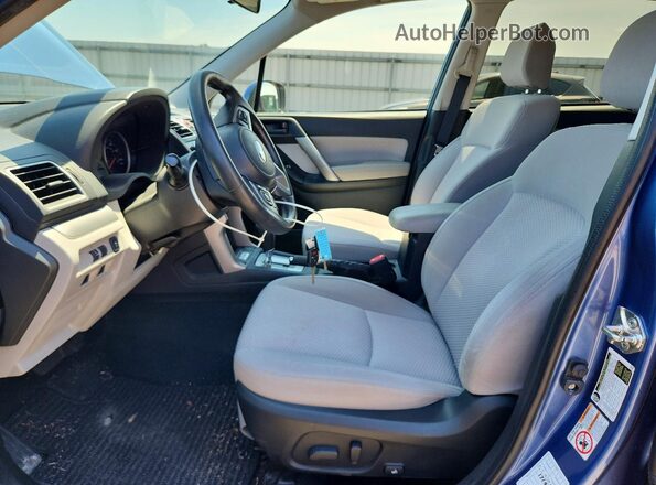 JF2SJAEC7HH549921 2017 SUBARU FORESTER Blue Սալոնի դիմացի տեսք