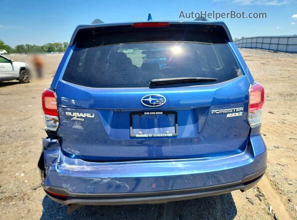 JF2SJAEC7HH549921 2017 SUBARU FORESTER Blue Հետևի տեսք