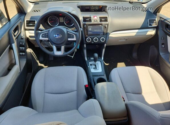 JF2SJAEC7HH549921 2017 SUBARU FORESTER Blue Առջևի վահանակի տեսք