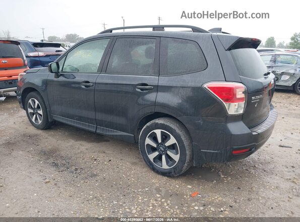 JF2SJAEC7JH441322 2018 SUBARU FORESTER Black Задня ліва чверть