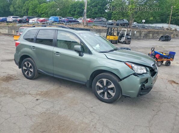 JF2SJAEC7JH539153 2018 SUBARU FORESTER Green 