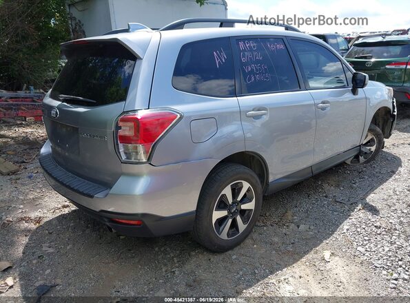 JF2SJAEC7JH593584 2018 SUBARU FORESTER Silver Trasero derecho