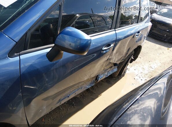 JF2SJAEC8HH401132 2017 SUBARU FORESTER Blue Vista frontal